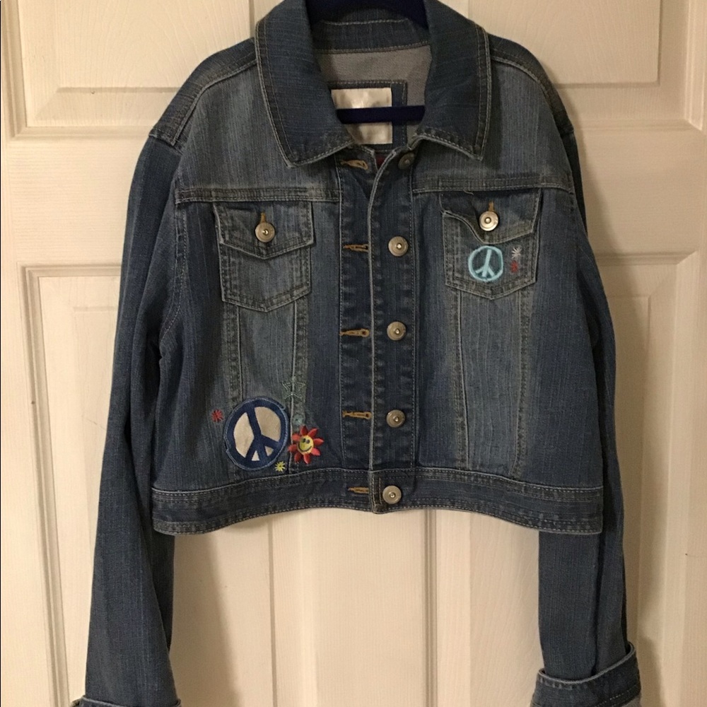 JUSTICE girls jean jacket